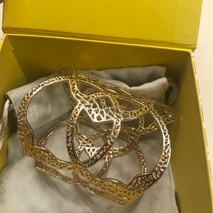 Kendra Scott Gold cuff bracelet Roni